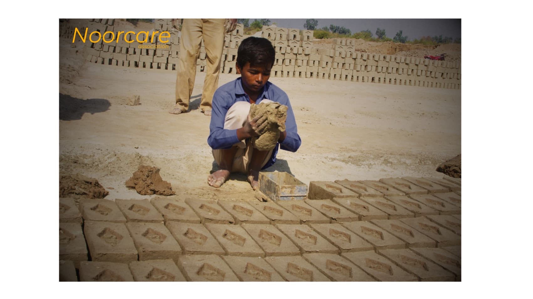 A boy from a kiln family