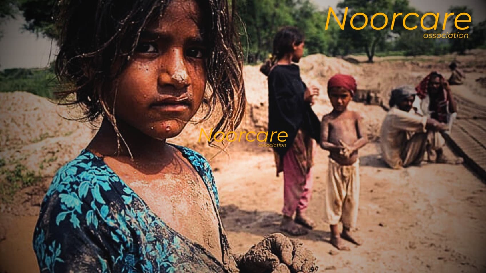 A young girl in the kiln community
