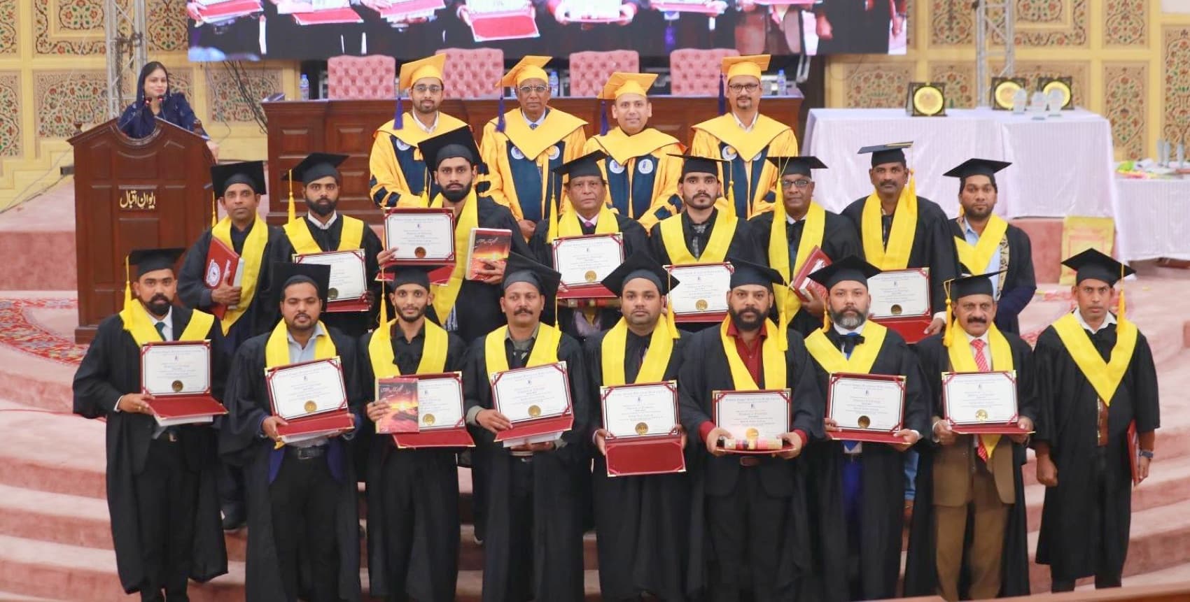 Graduation day at Aiwan-e-Iqbal